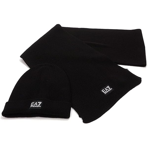 BOSS ボス　ニット帽　マフラー　2点セット　ブラック BOSS ボス ニット帽 マフラー 2点セット ブラック BOSS ボス